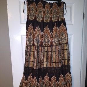Bohemian Maxi skirt